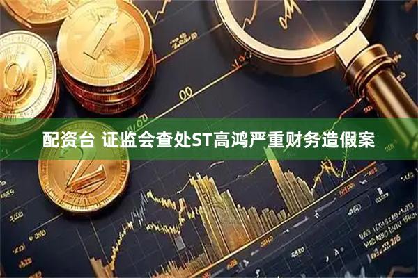 配资台 证监会查处ST高鸿严重财务造假案